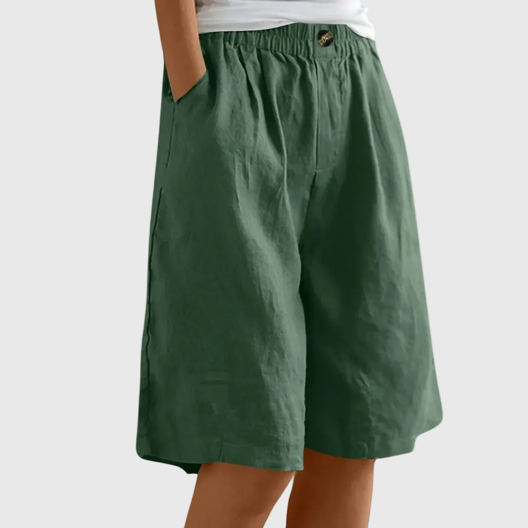 Miley | Relaxed Knee-Length Shorts