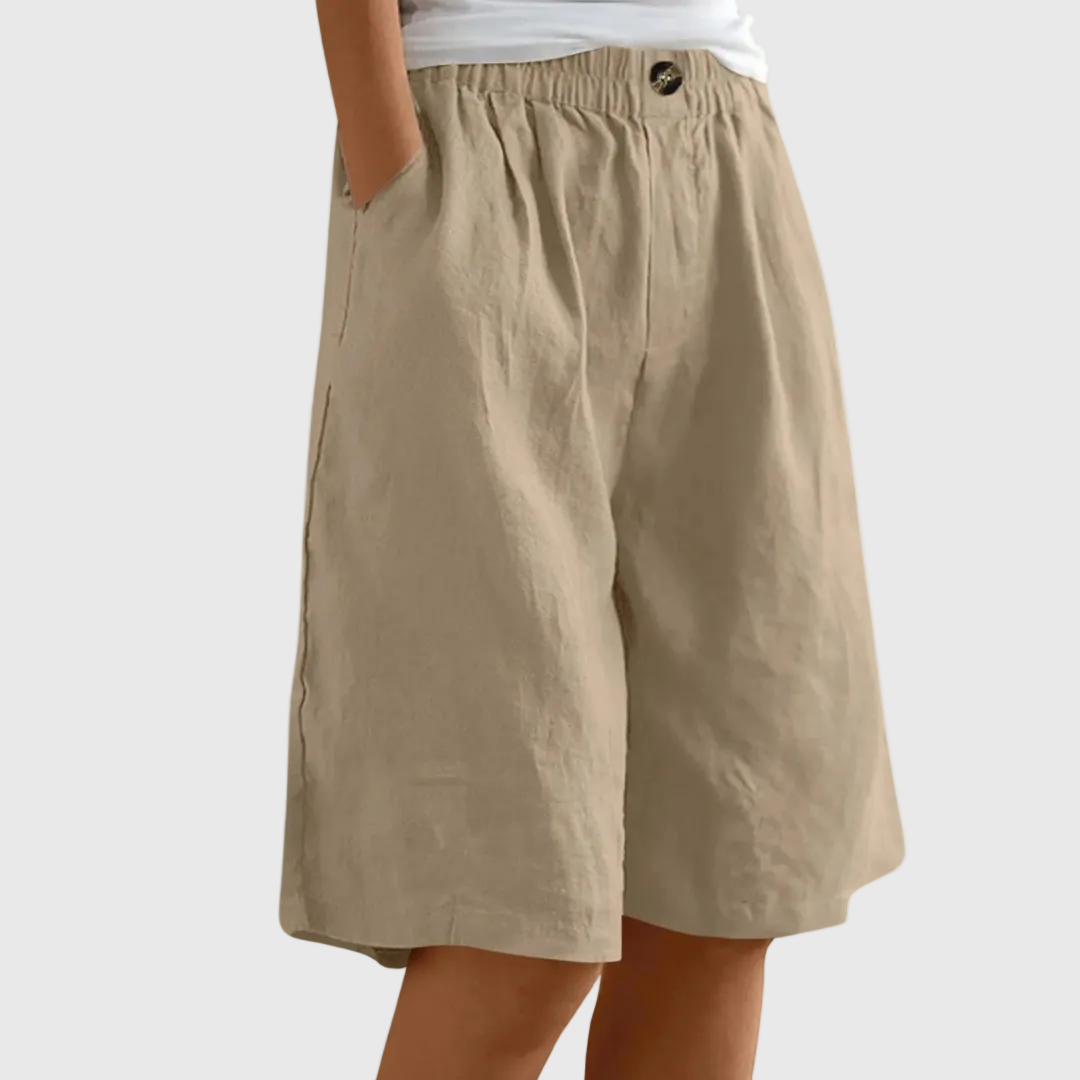 Miley | Relaxed Knee-Length Shorts