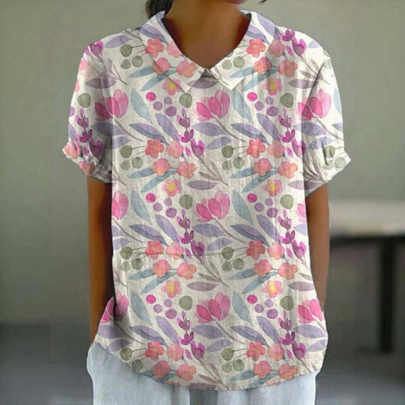 Lola | Relaxed Floral Print Blouse