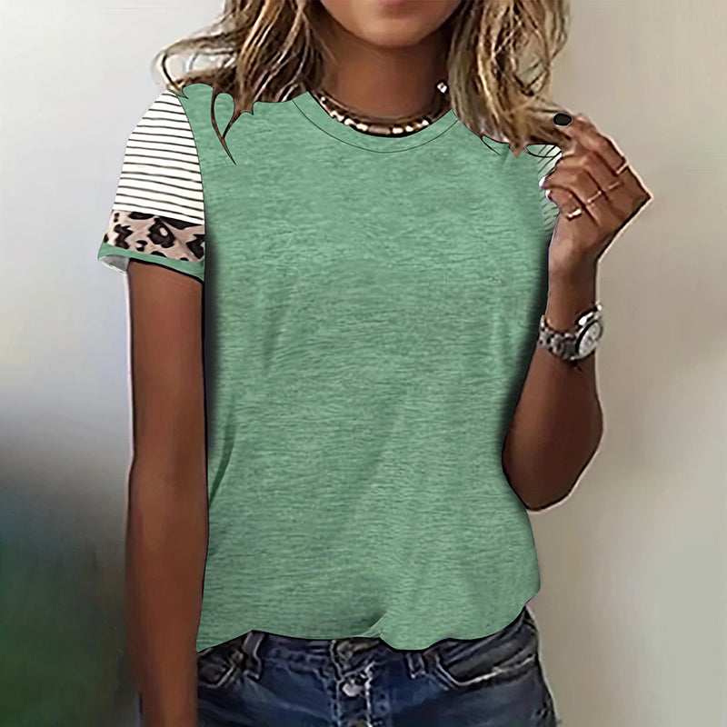Olive | Casual Printed T-Shirt