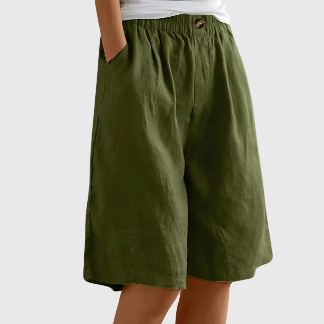 Miley | Relaxed Knee-Length Shorts