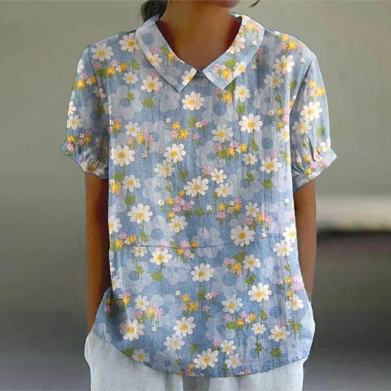 Skye | Casual Floral Print Blouse