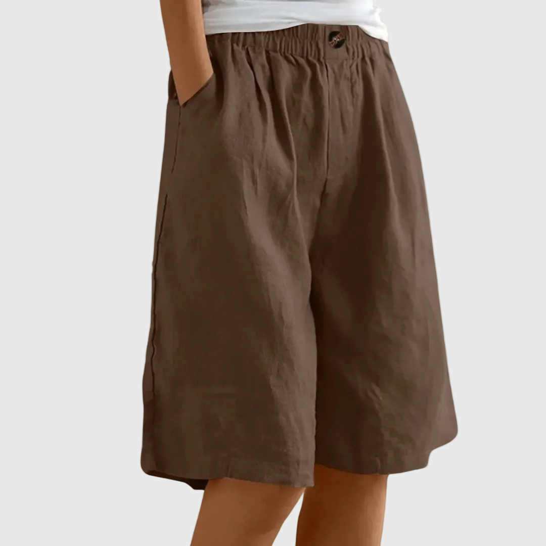 Miley | Relaxed Knee-Length Shorts