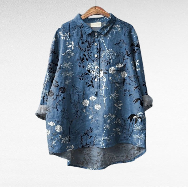 Mireva | Vintage Floral Blouse