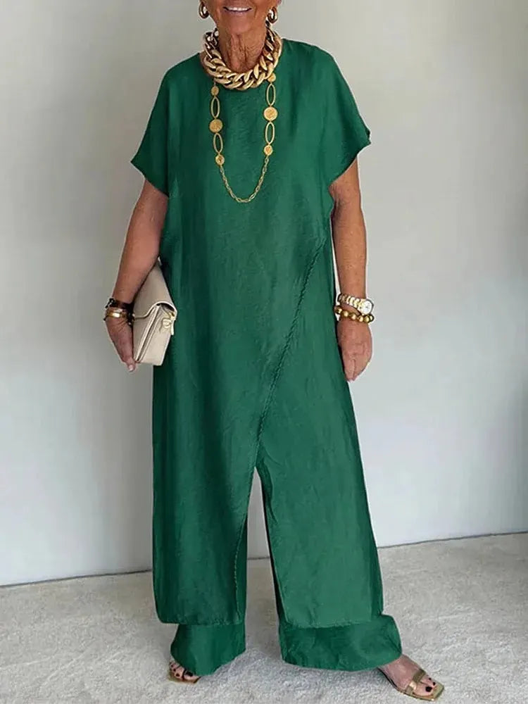 Casual Retro Loose Two-Piece Set