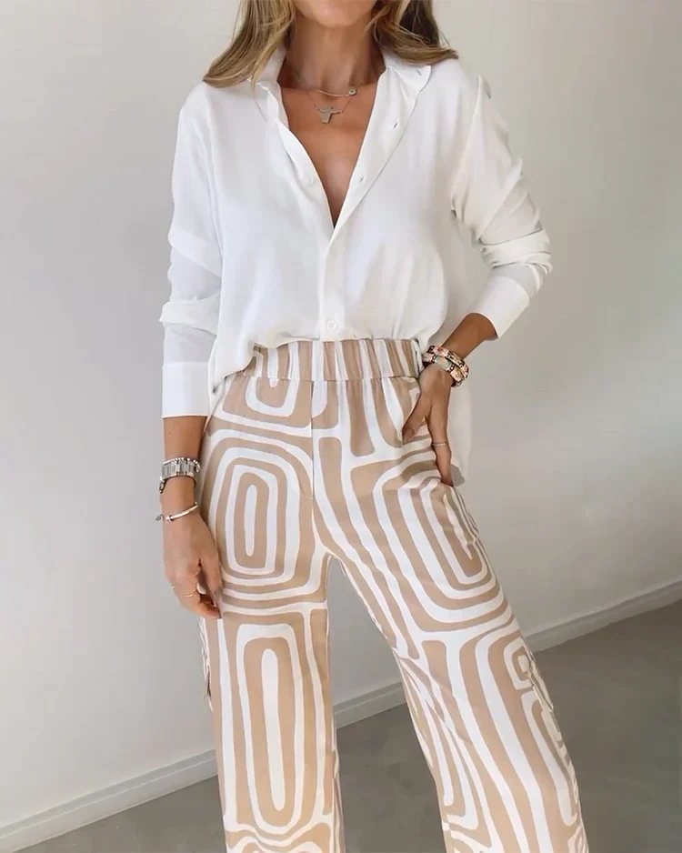Natalie | Wide-Leg Two-Piece Set