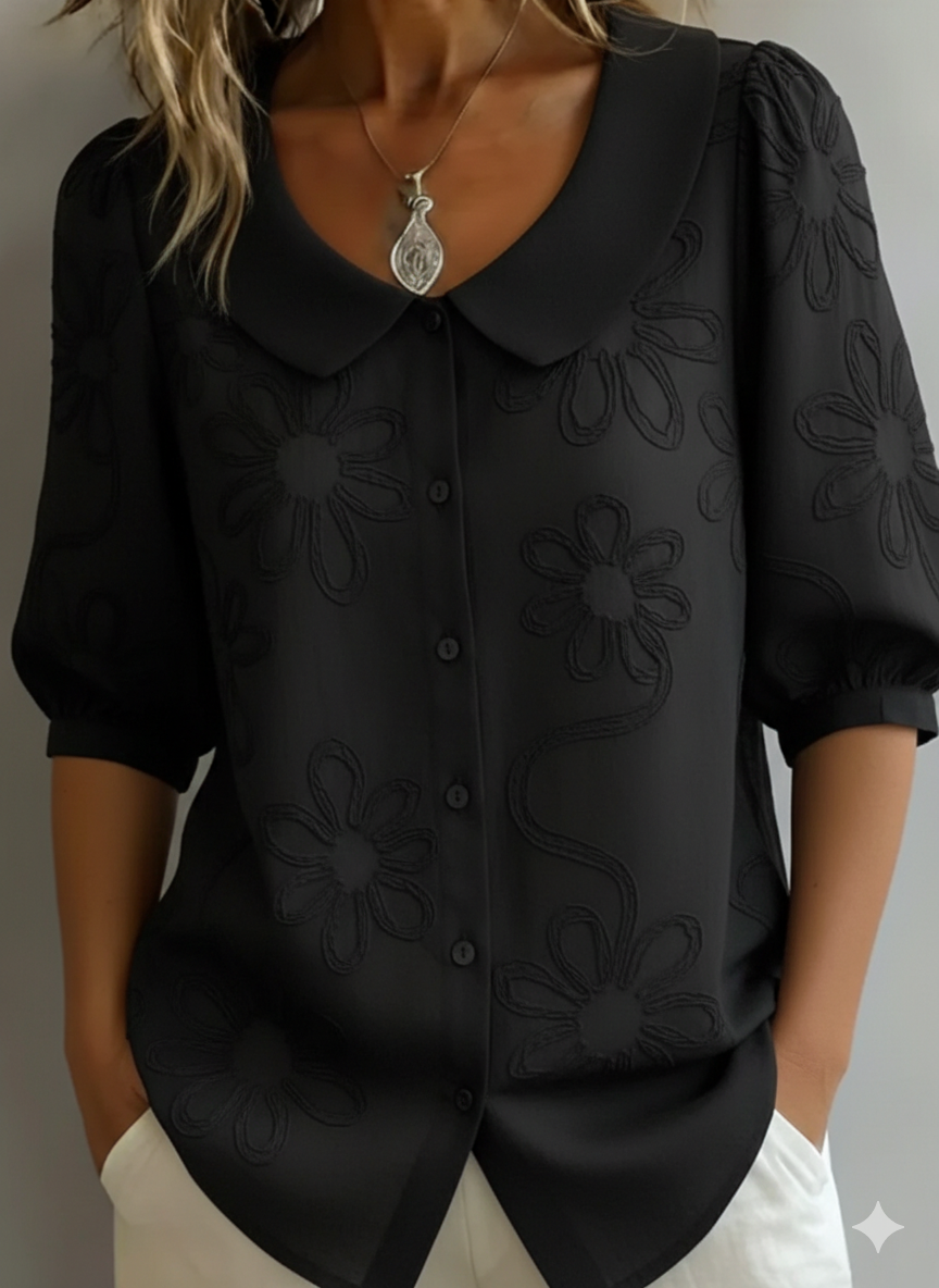 Perina - Soft-Touch Floral Blouse