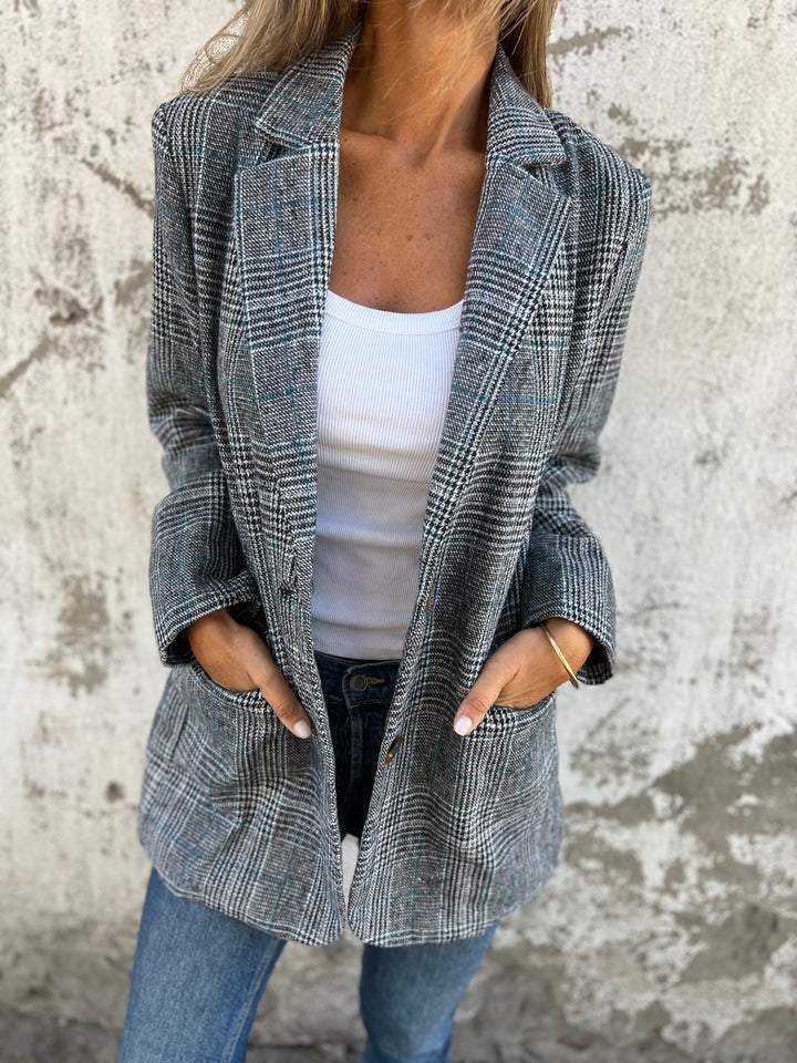 Milly | Stylish Checkered Blazer
