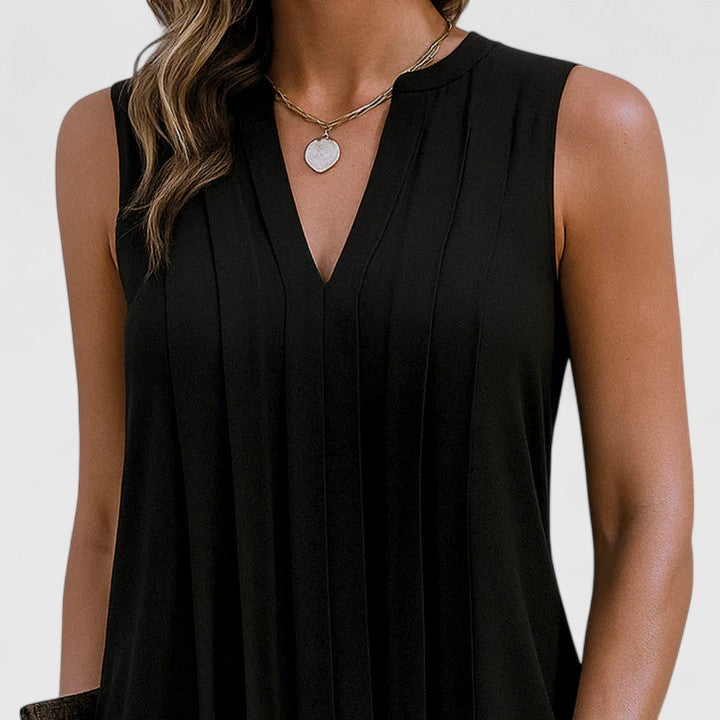 Clarhild™ | Elegant Flattering Dress with V-Neck