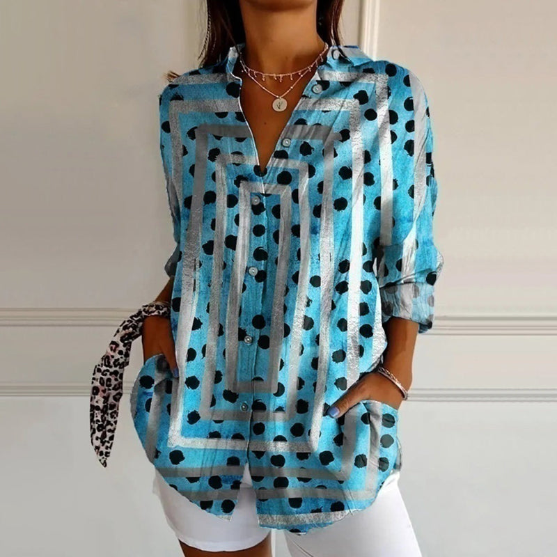 Aria | Polka Dot Blouse
