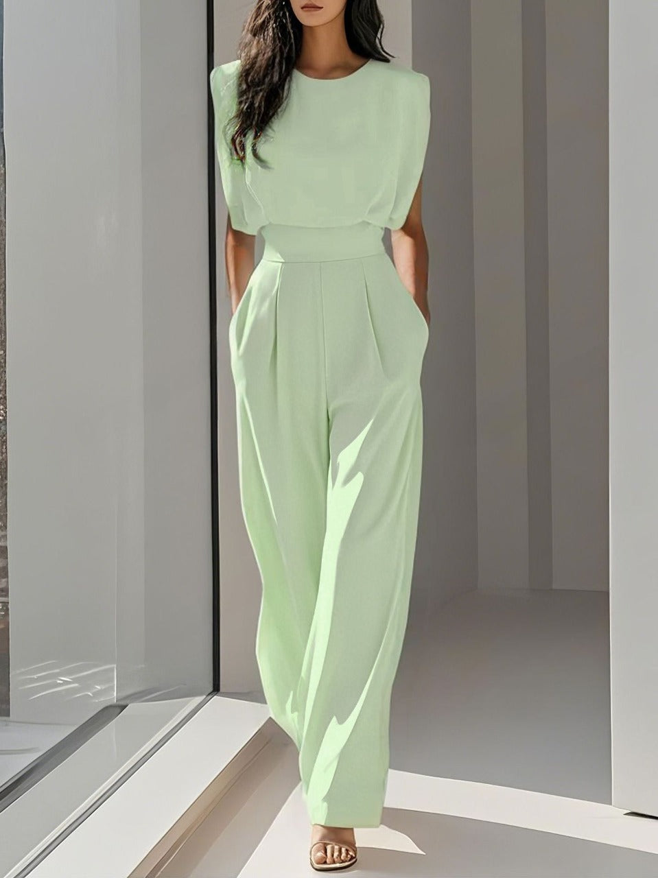 Paige™ | Elegant Sleeveless Summer Jumpsuit