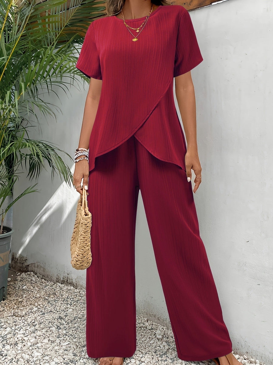 Pattie - Elegant Comfort Two-Piece Set