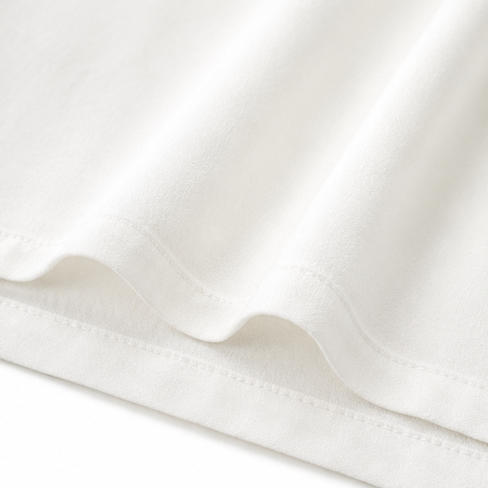 Restedge – The Ruffle Blouse That Skims, Never Clings