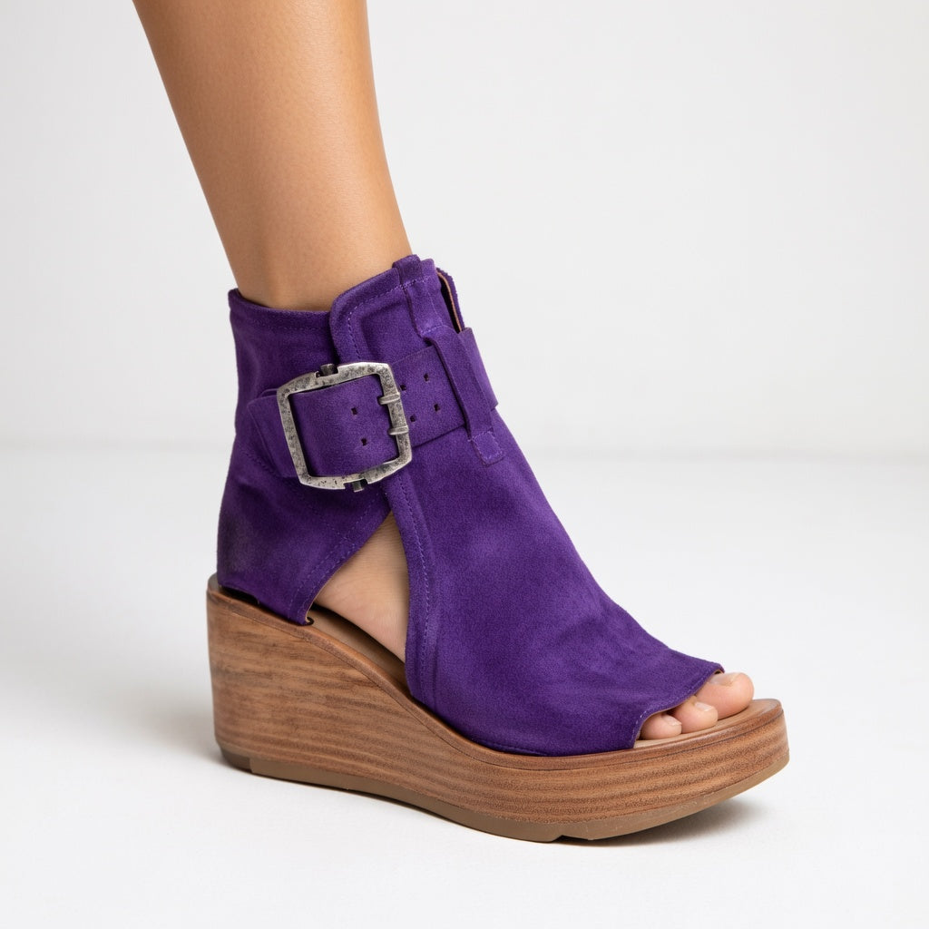Orélisse - Modern Open Wedge Heels