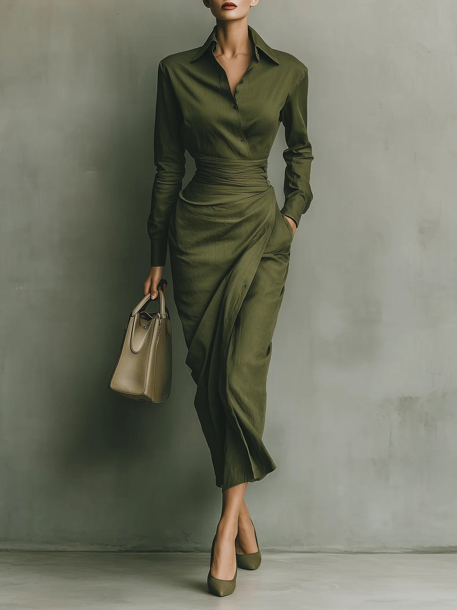 Eva | Cotton Blended Maxi Dress