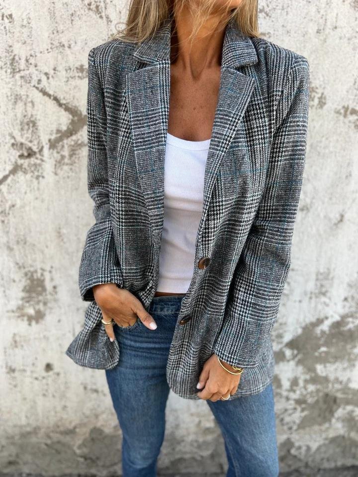 Milly | Stylish Checkered Blazer