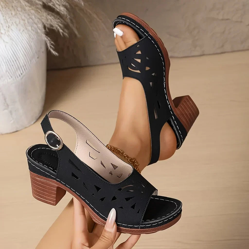 Virexo | Orthopedic Heeled Sandal