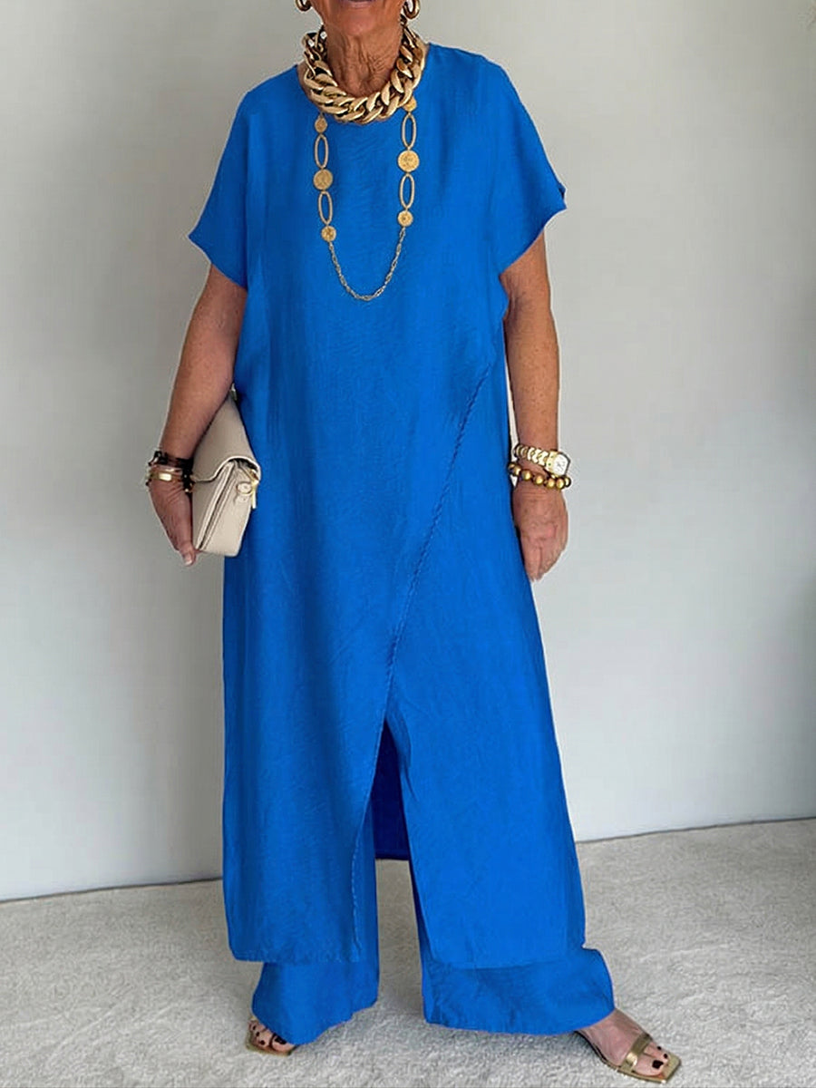 Casual Retro Loose Two-Piece Set