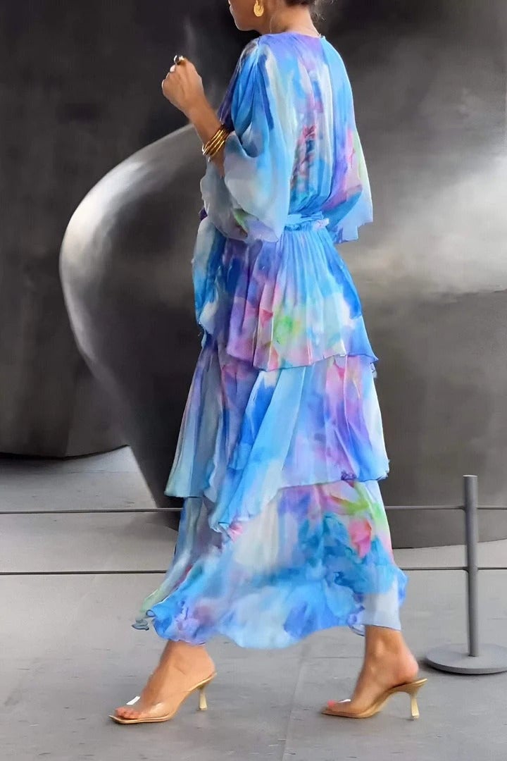 Mary - Elegant Chiffon Dress