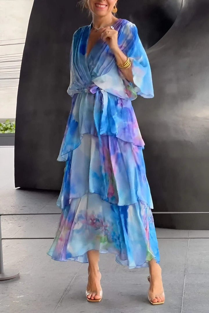 Mary - Elegant Chiffon Dress