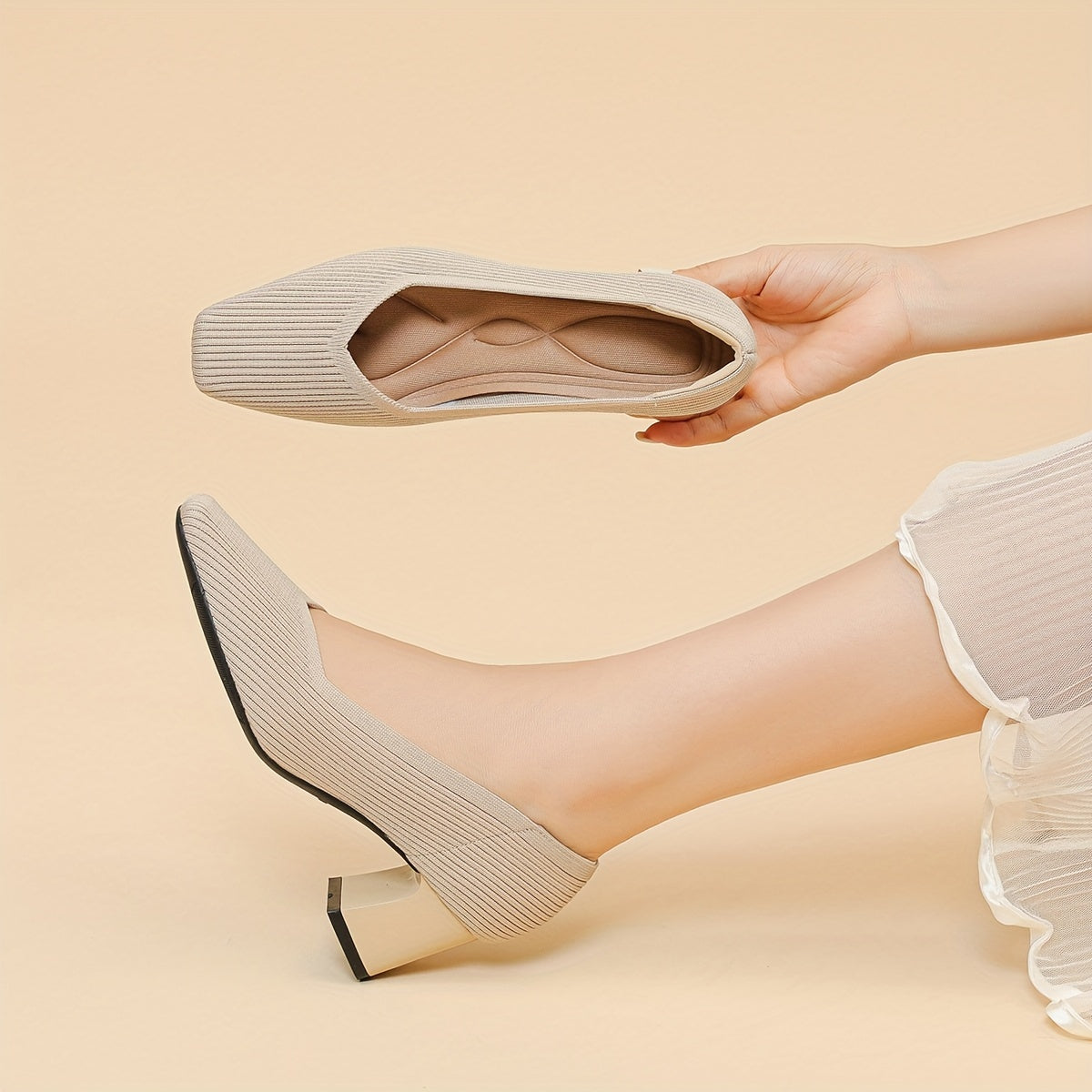 Vivienne | Stable Comfort Heels