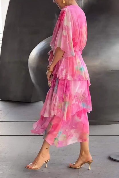 Mary - Elegant Chiffon Dress