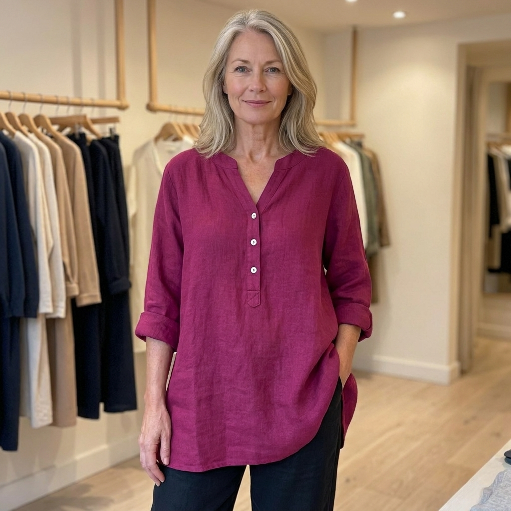 Grace | Relaxed Button Blouse