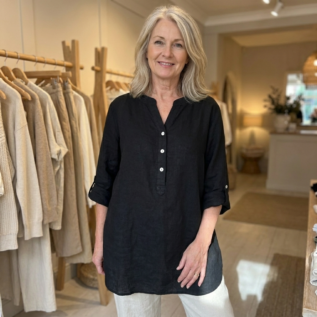 Grace | Relaxed Button Blouse