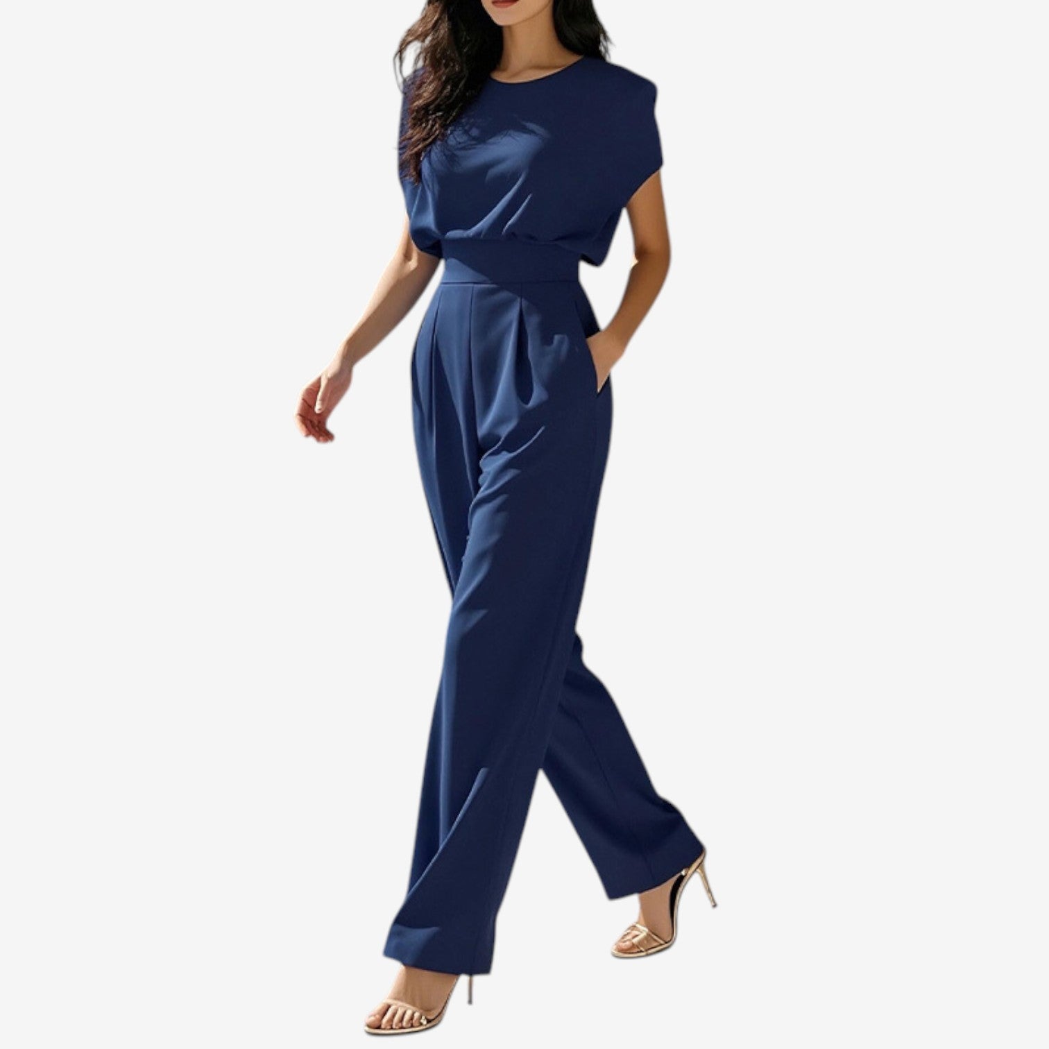 Aria™ | Belted Jumpsuit