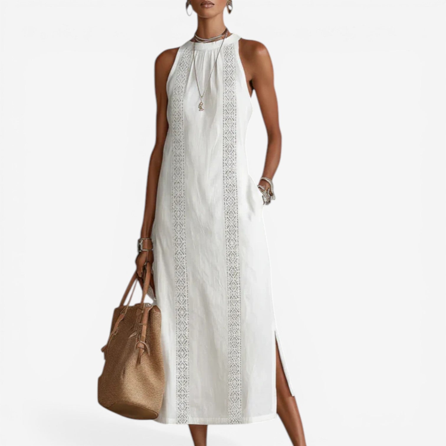 Althea - Minimalist Midi Dress