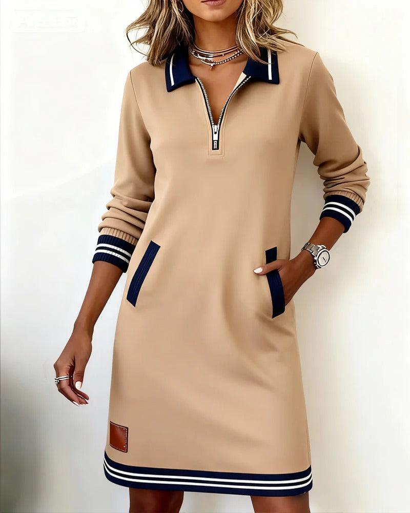 Sofia | Chic Long Sleeve Dress
