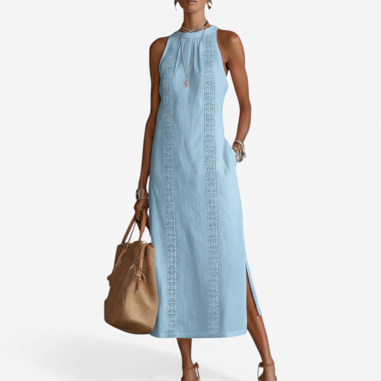 Althea - Minimalist Midi Dress