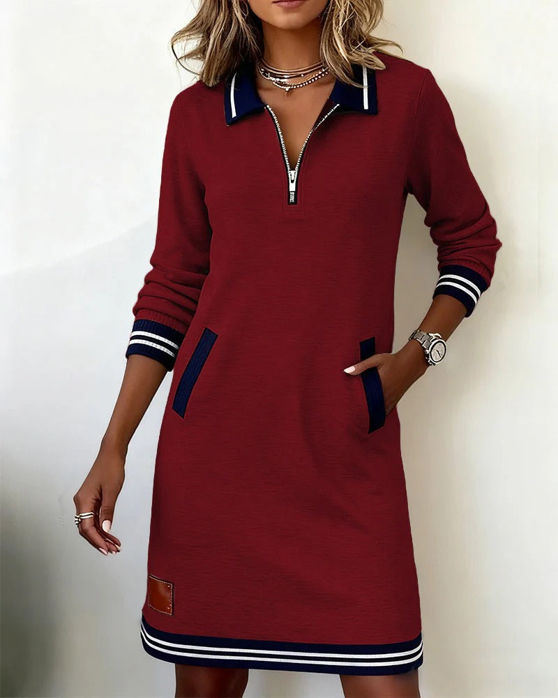 Sofia | Chic Long Sleeve Dress