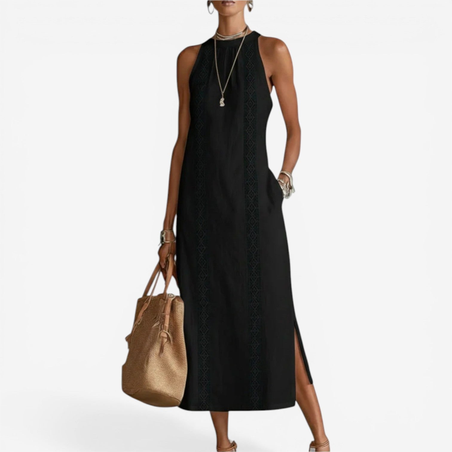 Althea - Minimalist Midi Dress