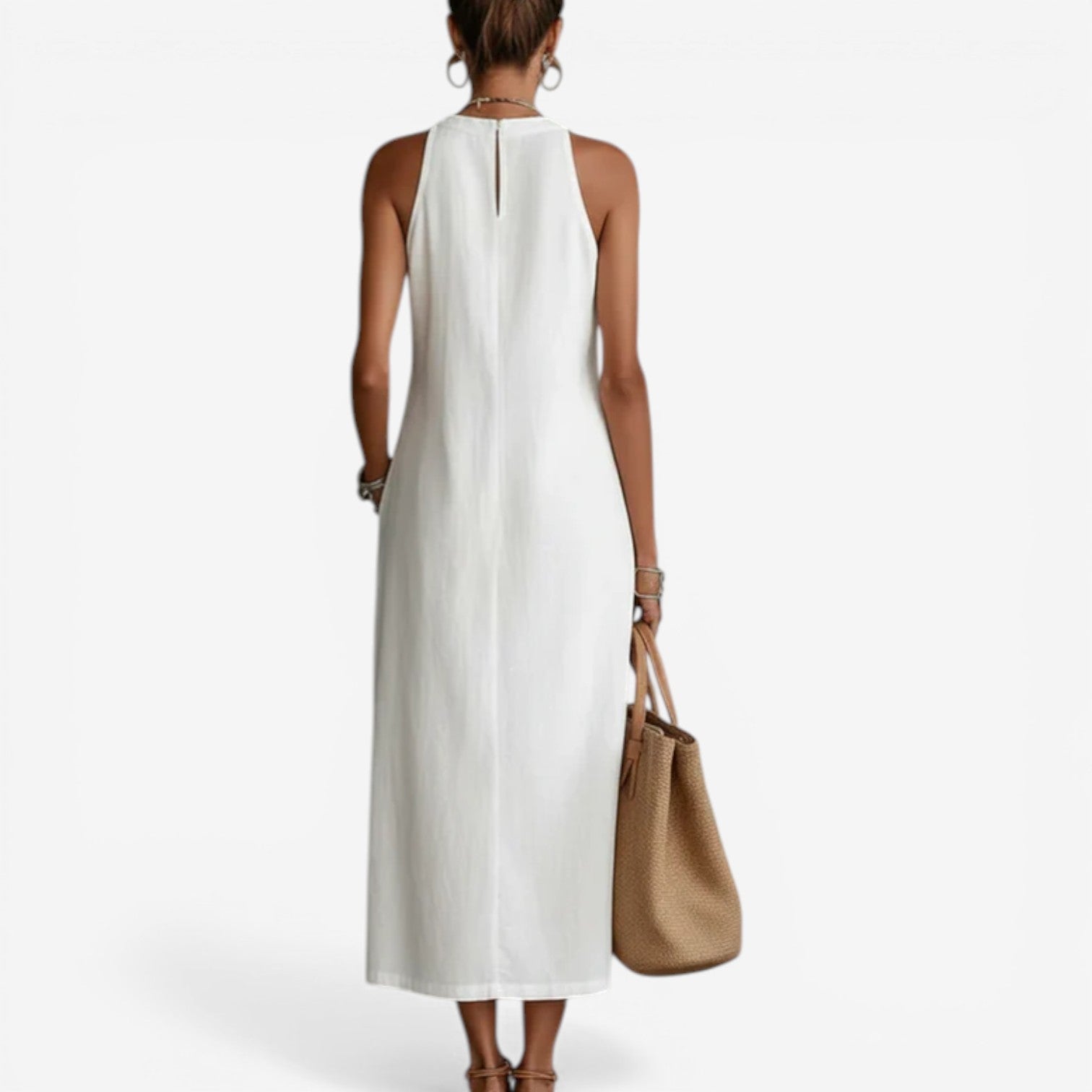 Althea - Minimalist Midi Dress