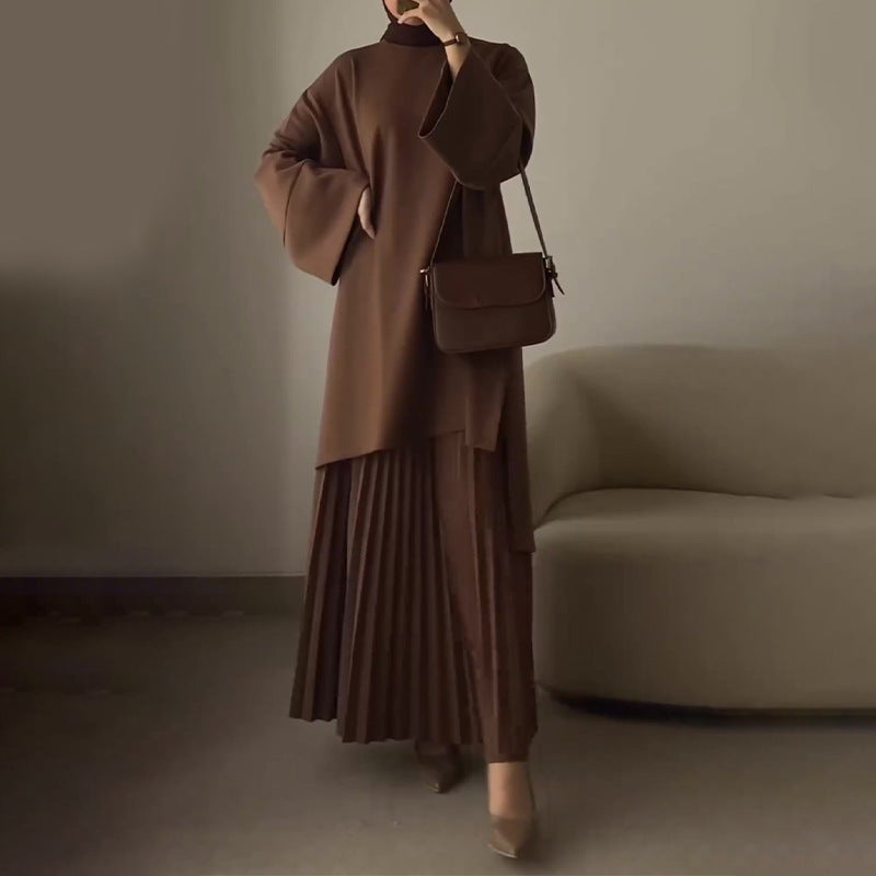 Ophelie™ | Chic Pleated Two-Piece Set