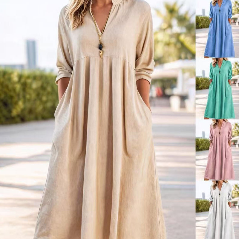 Katie - Fluid Midi Dress