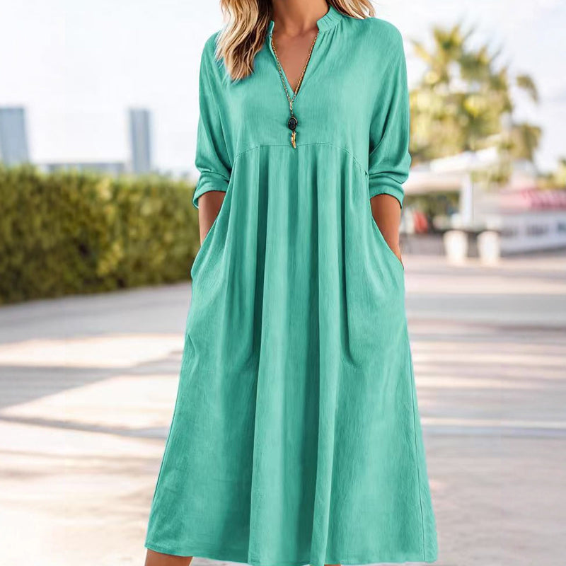 Katie - Fluid Midi Dress