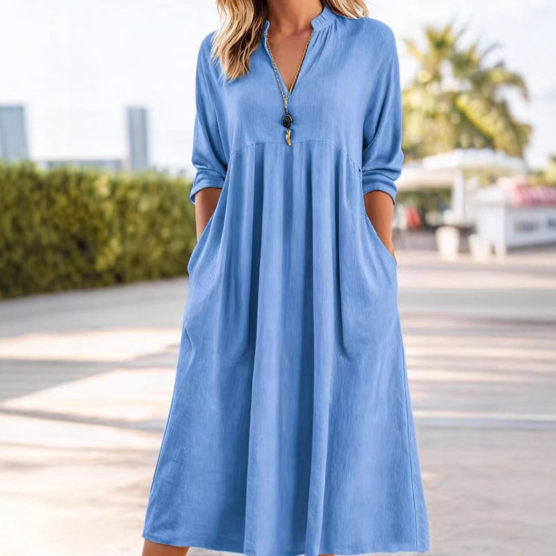 Katie - Fluid Midi Dress