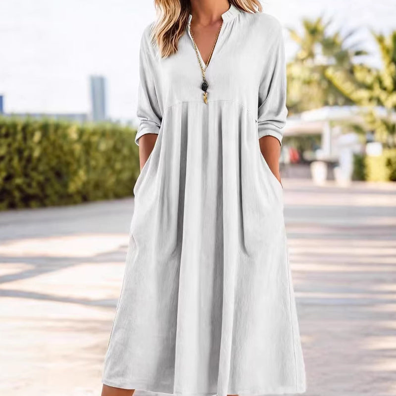 Katie - Fluid Midi Dress