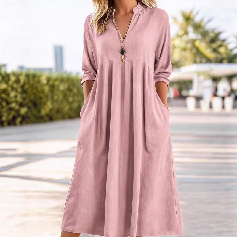 Katie - Fluid Midi Dress